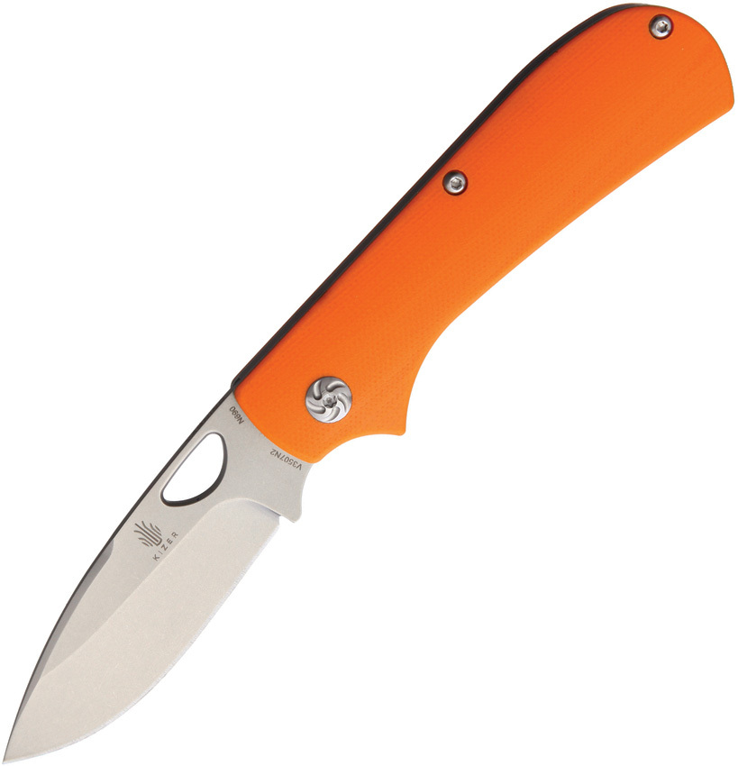 Zipslip Folder Orange - Kizer Cutlery