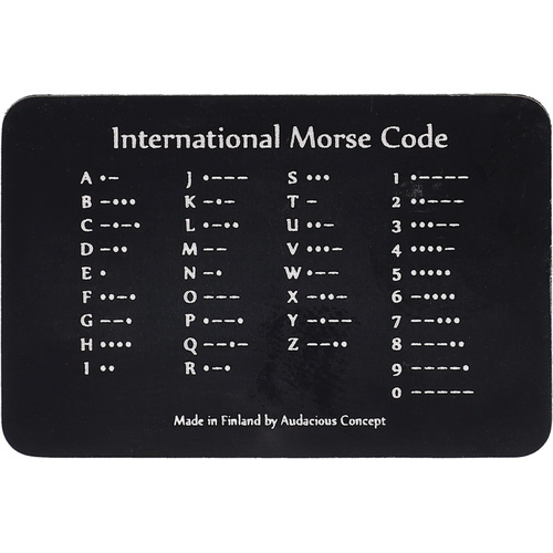 Morse Code Patch