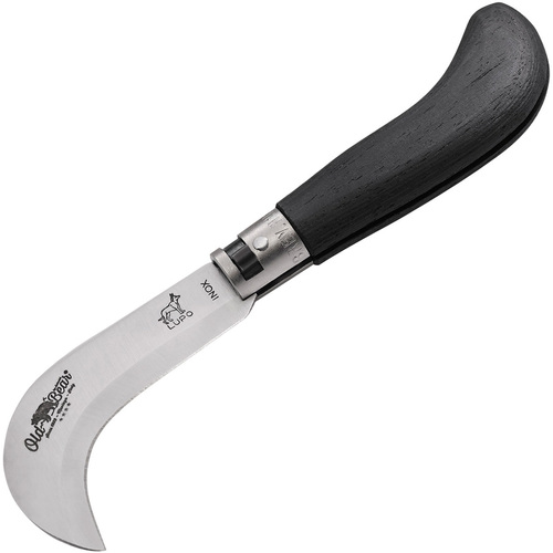 Small Pruning Knife Black Wood