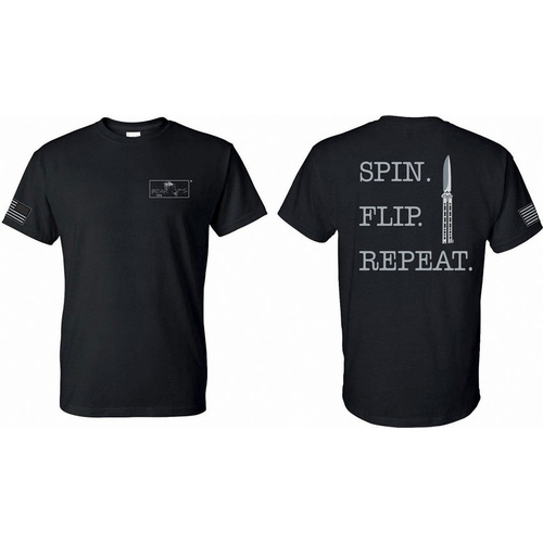 Spin Flip Repeat T-Shirt 2X