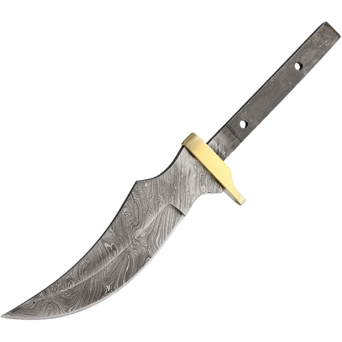 Knife Blade Damascus Upswept