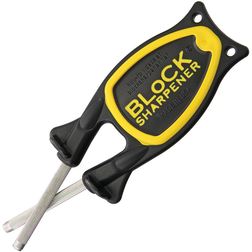 The Block Knife Sharpener Y/B