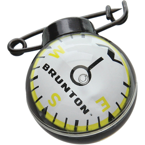 Globe Pin-On Ball Compass