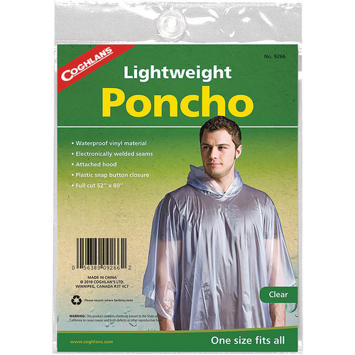 Poncho Clear