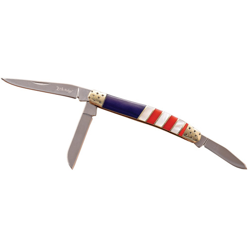 Small Stockman Red White Blue