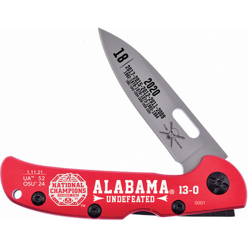 Alabama Framelock Red