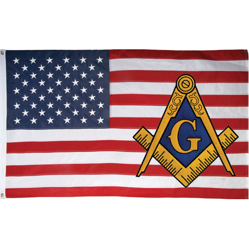 USA Mason Flag 3x5