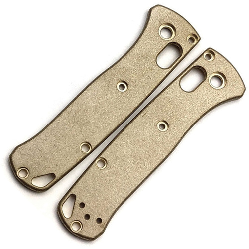 Bugout Handle Scales Brass