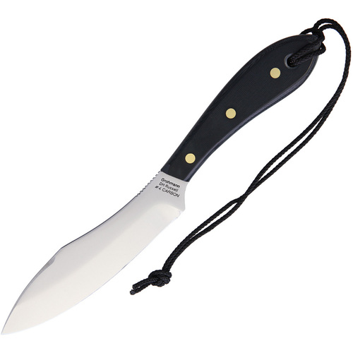 Survival Knife Black Micarta