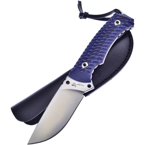 Fixed Blade Blue G10