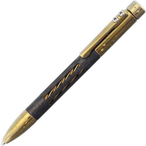 Nyala Pen Carbon Fiber Gold