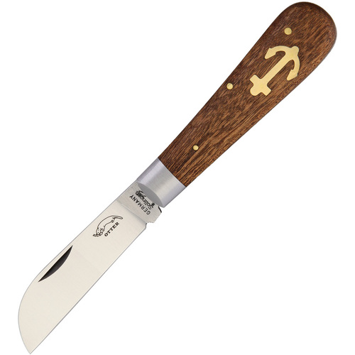 Small Anchor Knife Sapeli Wood