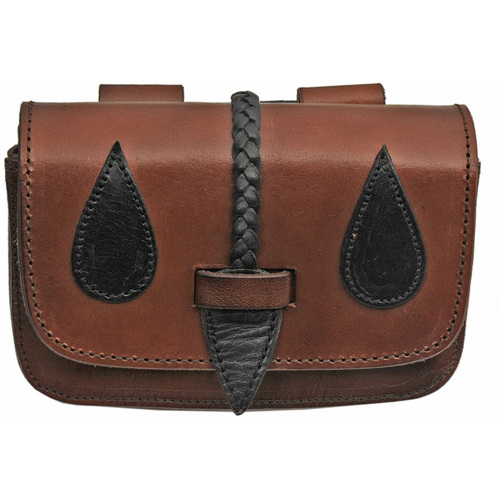 Medieval Belt Bag Black/Brown