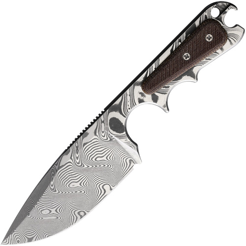 Pitbull Neck Knife Damascus