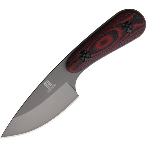 Fixed Blade Red/Black G10