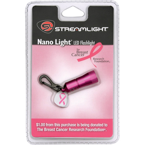 Pink Nano Light with White LED
