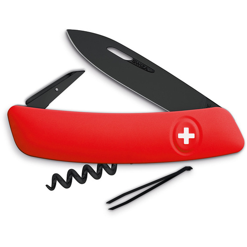 D01 Swiss Pocket Knife Red