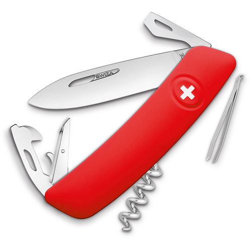 D03 Swiss Pocket Knife Red