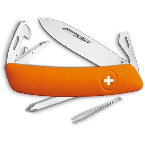 D04 Swiss Pocket Knife Orange