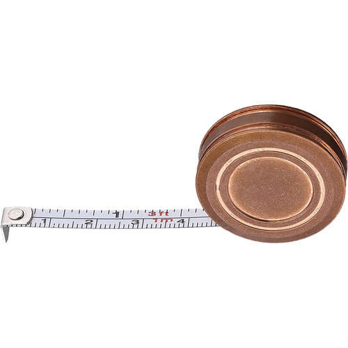 Keychain Measuring Tape Copper