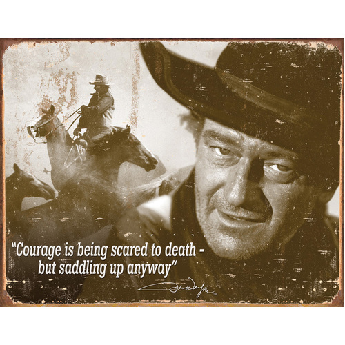 John Wayne Courage