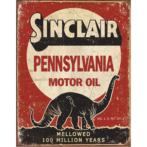 Sinclair Motor Oil Sign