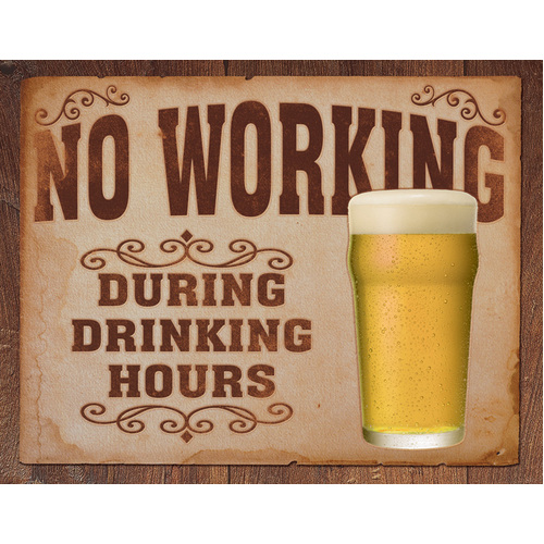 No Working Drinking Hours
