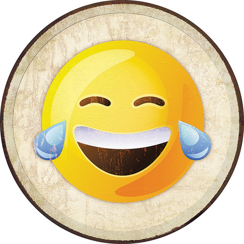 Emoji Laugh Sign