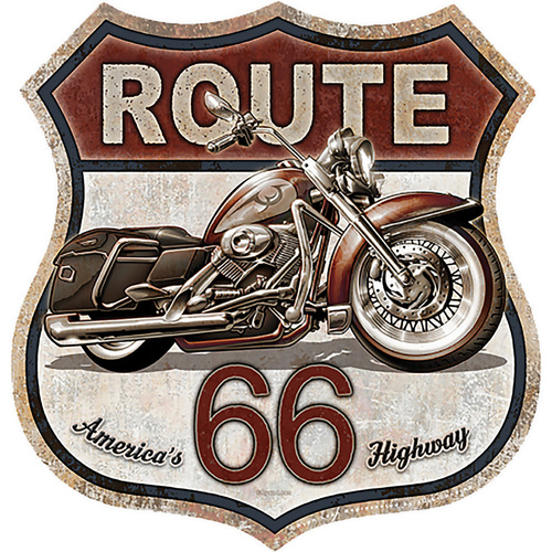 Route 66 Shield Sign