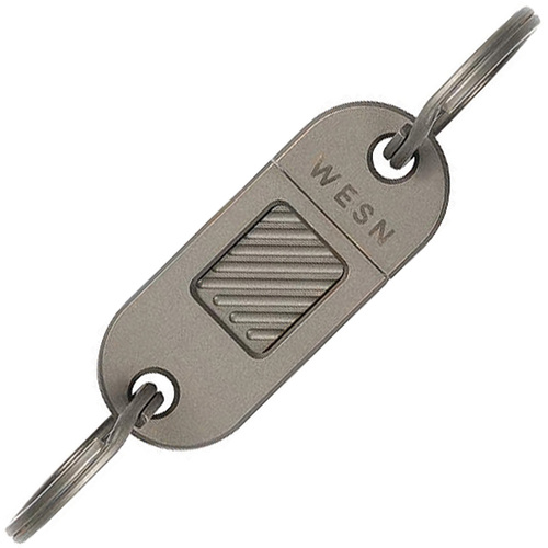 QR Keychain Gunmetal